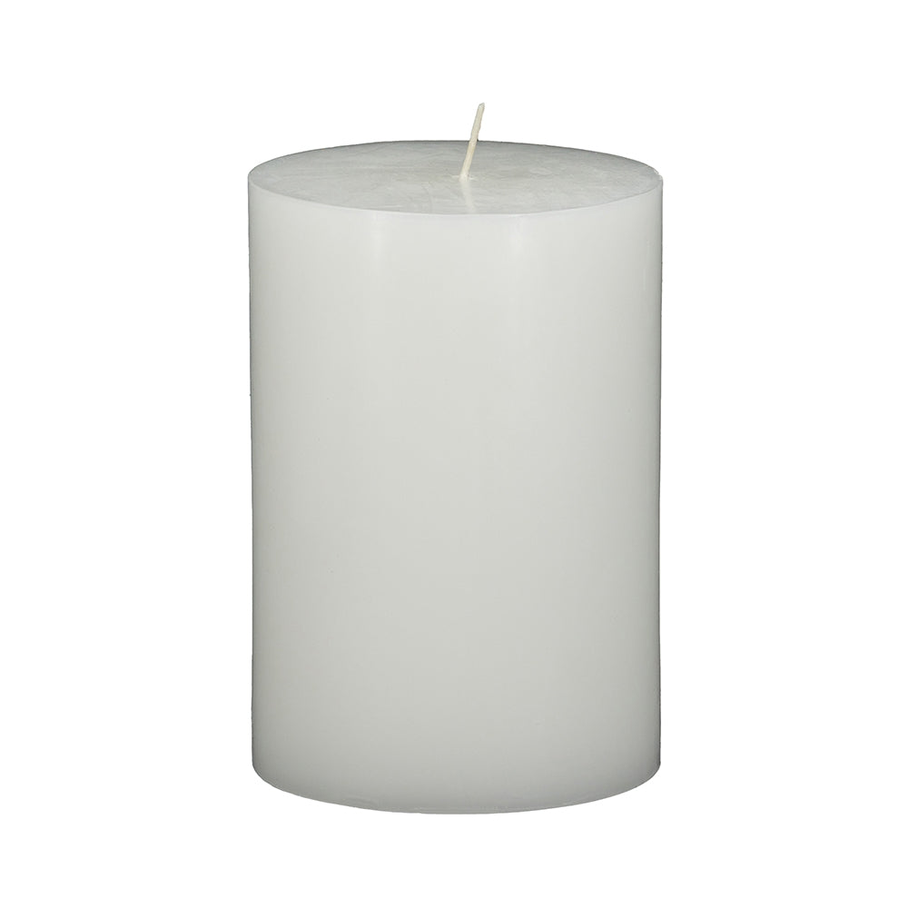 2pk 4"x6" Unscented Soy Wax Candles – Natural, Clean Burn Pillars