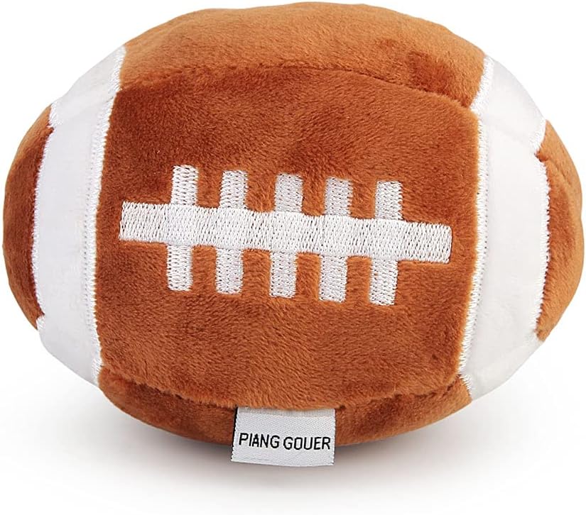 3-PACK Interactive Dog Toys Ball Suitable for Small and Medium Dogs, Soccer Ball, Football and Tennis Balls for Dogs, Stuffed with Fluffy Squeak Dog Toys, Puppy Dog Plush toys, Dog Birthday Gifts