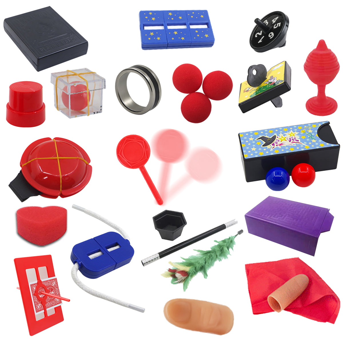 24 Days Magic Trick Advent Calendar, Christmas Countdown Surprise Box, Beginner Magic Kit for Kids, Holiday Party Favor Gift