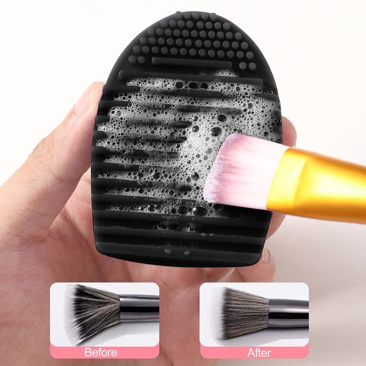 21Pcs Makeup Tool Kit, Makeup Bag, Beauty Sponges, Powder Puffs, Eyelash Curler, Makeup Headband, Brush Cleaning Tool, All-in-One Beauty Accessory Set