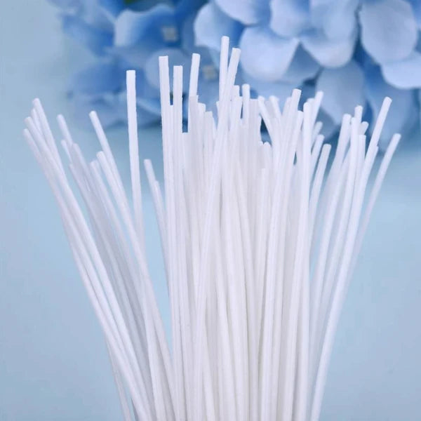 6 Inch Cotton Core Candle Wicks, Pre Tabbed Candle Making Supplies, 100Pcs Cotton Candle Wicks for DIY Soy & Paraffin Candle Craft