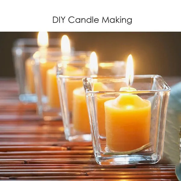 6 Inch Cotton Core Candle Wicks, Pre Tabbed Candle Making Supplies, 100Pcs Cotton Candle Wicks for DIY Soy & Paraffin Candle Craft