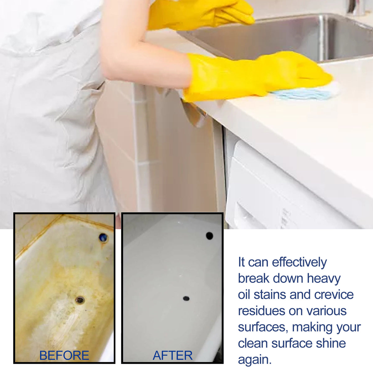 30-Count Multi-Purpose Cleaning Tablets for Kitchen, Bathroom, Glass & Household Surfaces