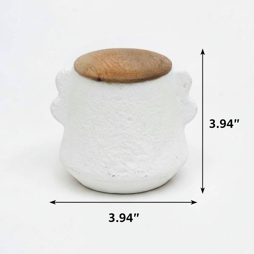 Jar Candle Ecomix Wax Fill With Wooden Lid - Mimosa 8oz
