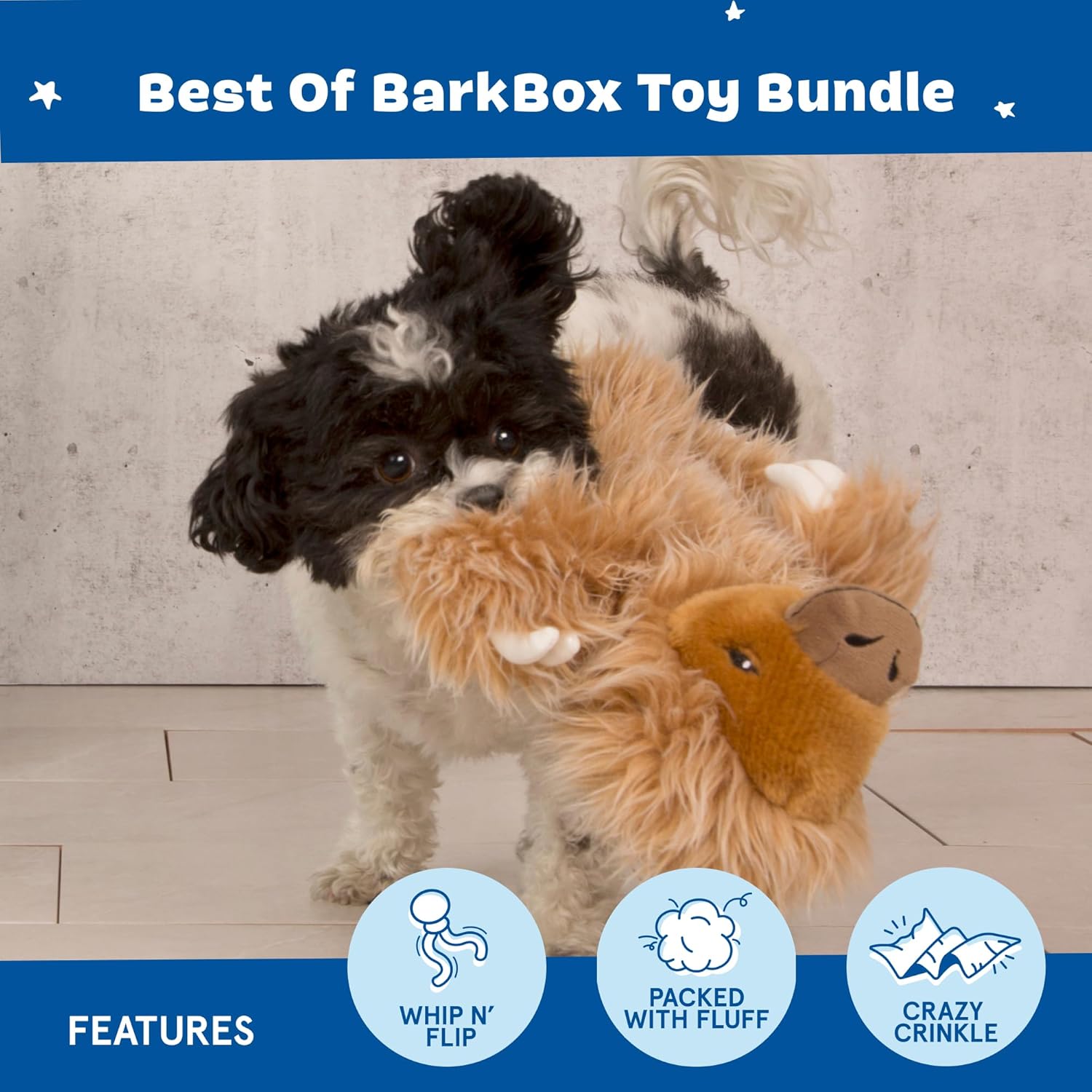 ZippyPaws of BarkBox Bundle Squeaky Dog Toys Plush Chew Toys  Pet Toys