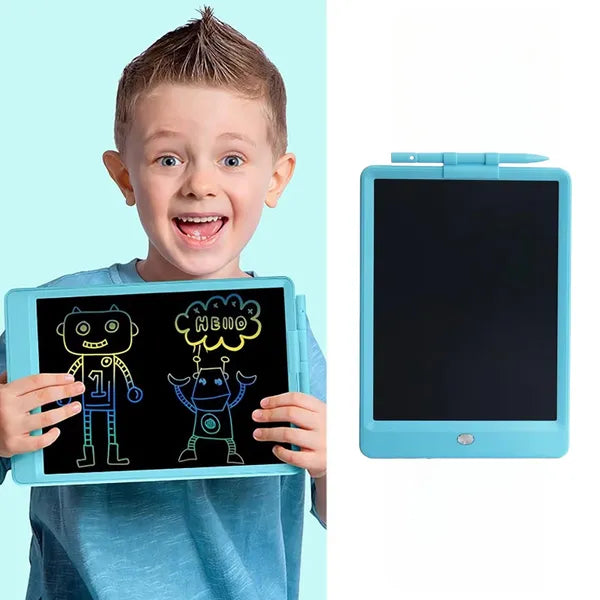 Aeelleea Kids LCD Drawing Tablet, Erasable Cartoon Handwriting Board, Educational Portable Travel Painting Toy