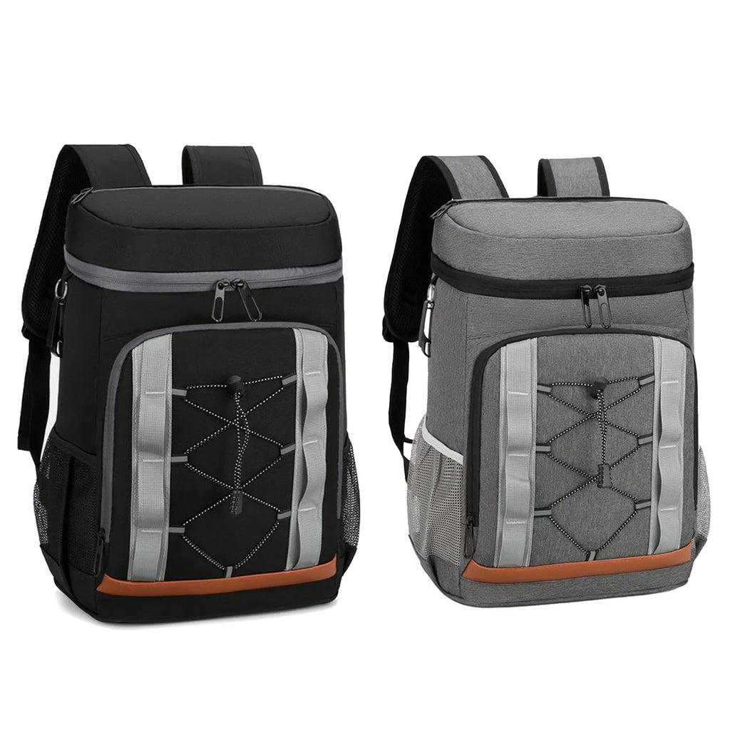 Cooler Backpack, 36 Cans Insulated Leak-Proof 25L Cooler Bag, Portable Thermal Backpack with Bottle Opener for Camping Hiking Picnic Beach Fishing