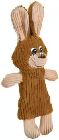 SmartPetLove Snuggle Puppy Tender-Tuffs - Whisper Rabbit Water Bottle Dog Toy - Bottle Cover Dog Toy