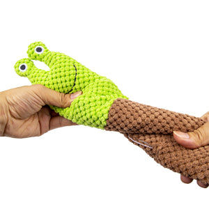 ZippyPaws Squeaky Dog Snack Dispensing Puzzle Plush Chew Toy,Suitable for small to large dogs