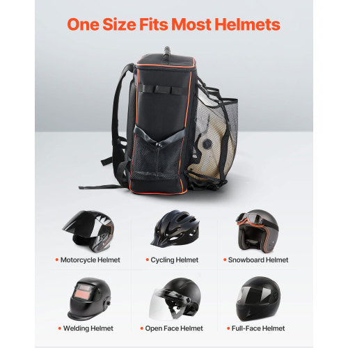33L Welding Backpack, 600D Polyester Tool Bag with Helmet Holder and Insulated Cooler Bag, for Welding Camping