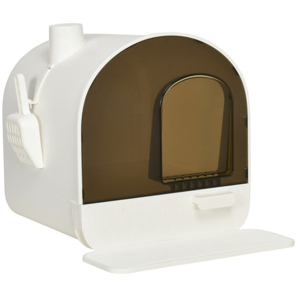 Enclosed Cat Litter Box with Drawer
