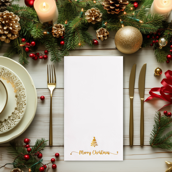 Christmas Napkins 80 Pack