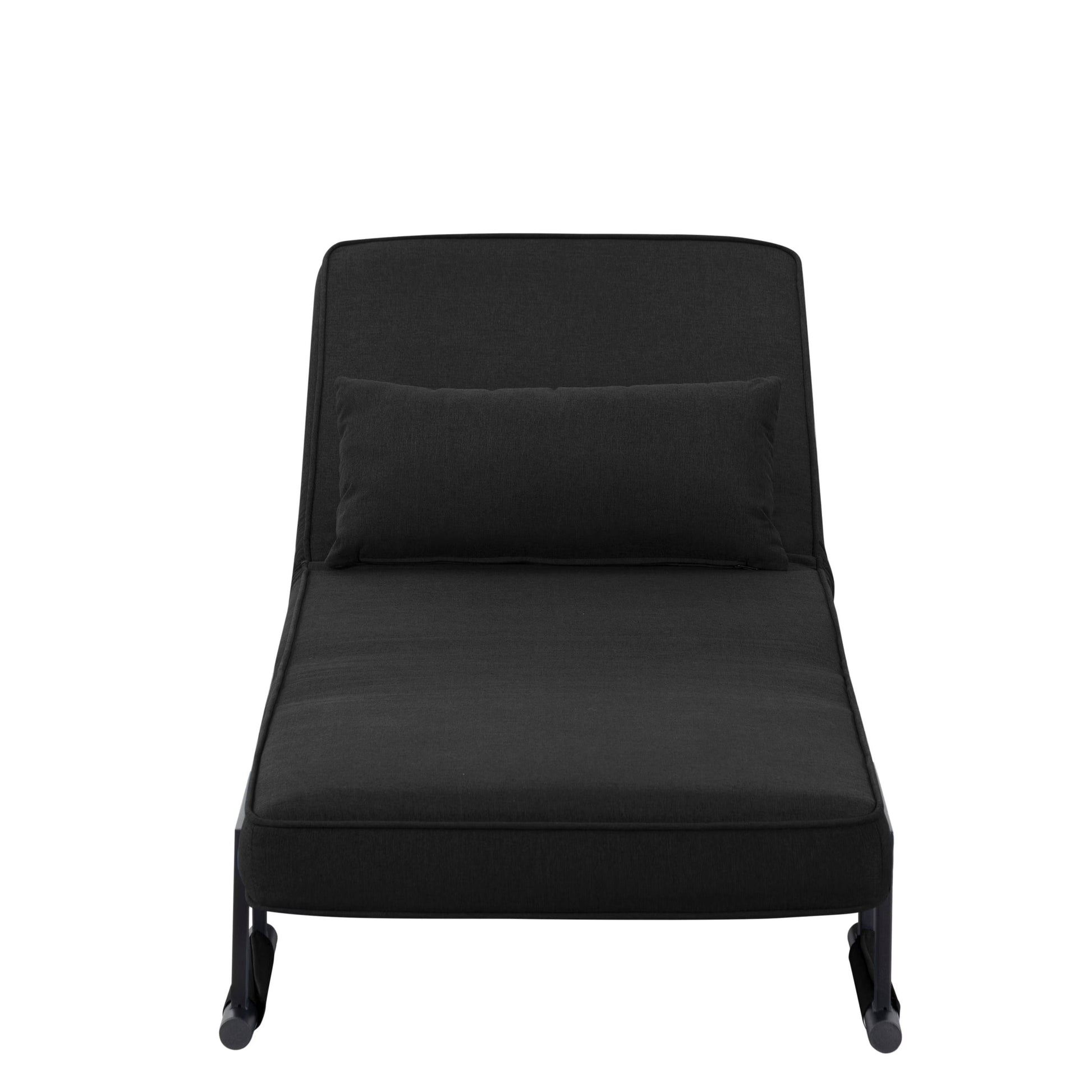 26” Folding Arm Chair Lounge 4-in-1 Convertible Sofa Bed