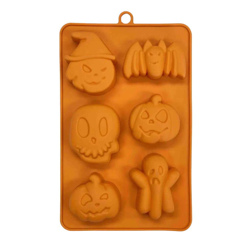 Reusable Halloween Silicone Mold for Dog Treats, Dogtastic Jelly Shots DIY Pet Snack Making Tray