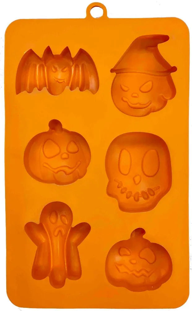 Reusable Halloween Silicone Mold for Dog Treats, Dogtastic Jelly Shots DIY Pet Snack Making Tray