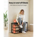 Entryway Coat Rack and Shoe Bench Set, Wall Mounted Coat Hook Shelf with Cushioned Shoe Storage Bench for Hallway