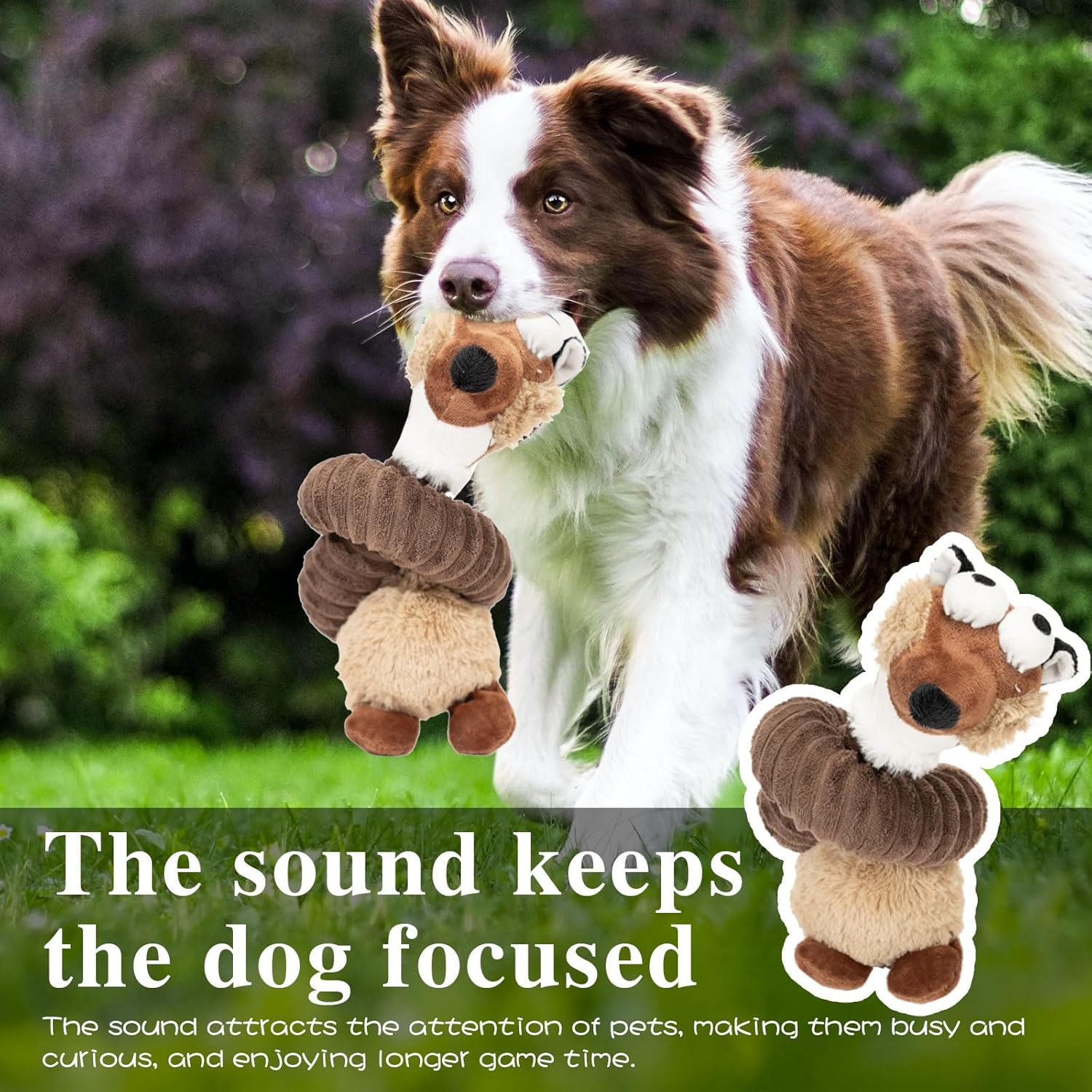 ZippyPaws Squeaky Plush Stuffed Crinkle Pet Chew Toys for  Dogs, Puppy Teething Toys for Boredom & Training