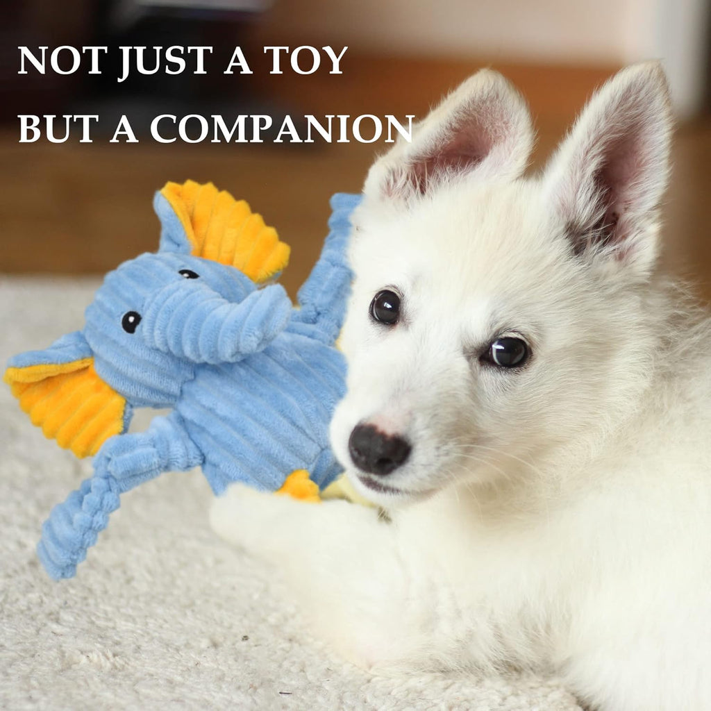 LECHONG 5 Pack Tough Dog Toys Stuffed Squeaky Dog Toys Assortment Plush Animal Dog Toy Value Bundle Puppy Pet Dog Toys for Small Medium Large Dogs : Pet Supplies