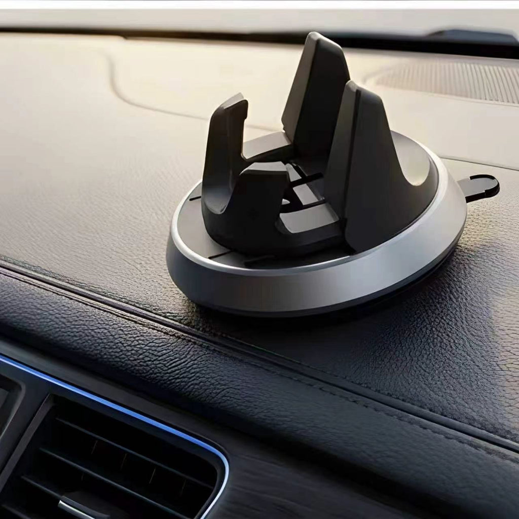 Dashboard Phone Holder for Car, 360 Degree Rotation Car Phone Mount, Cell Phone Holder Car Dashboard Mount, Car Phone Stand Compatible with iPhone 17/16/15/14/13/12 Pro Max, Samsung and Android