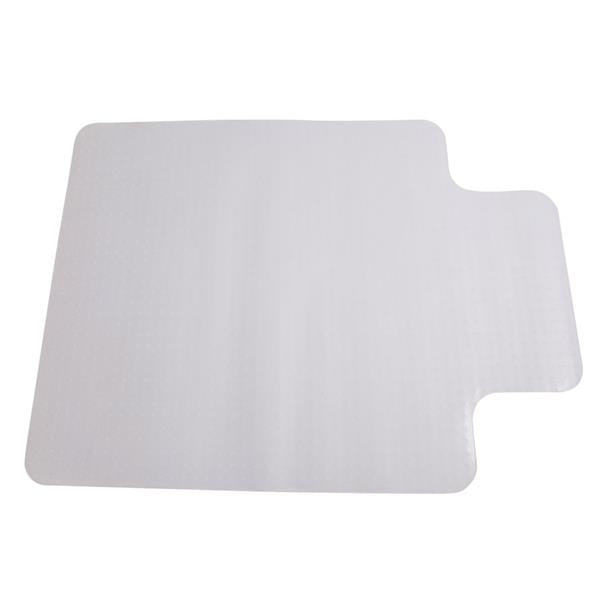AEELLEEA Clear PVC Office Chair Mat for Carpet, Non-Slip Studded Backing, Easy-Clean Floor Protector, 37.4 x 35.4 in