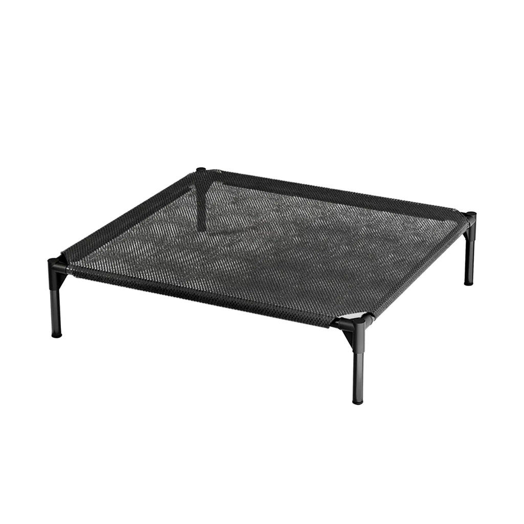 Elevated Breathable Mesh Pet Bed, Indoor‑Outdoor Raised Dog Cot, Cooling Waterproof Bed for Small to XL Dogs & Cats