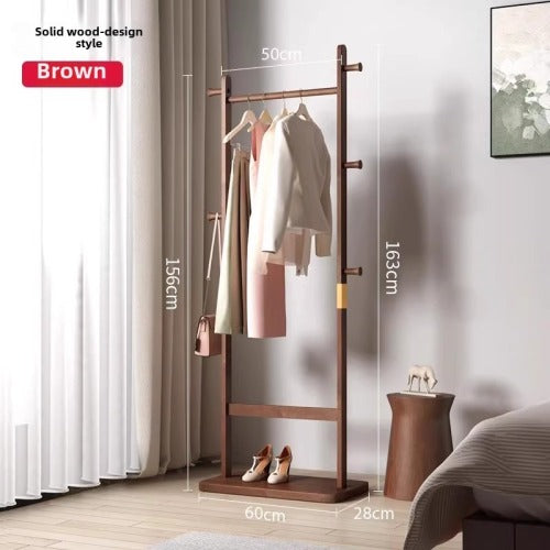 Coat Racks solid wood hanger 23.6* 11*71in Solid environmental protection easy to assemble beautiful can be placed in the bedroom/living room