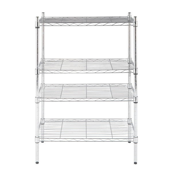 AEELLEEA 8-Tier Wire Storage Shelving Unit, 23.6"W x13.8"D x70.9"H, Heavy Duty Adjustable Metal Rack for Kitchen & Pantry
