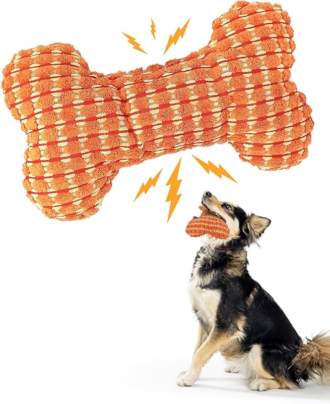 ZippyPaws Durable Squeaky Dog Toy for Medium/Aggressive Chewers (Pink Chick)