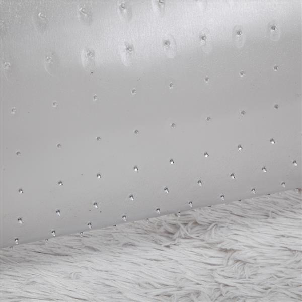 AEELLEEA 2-Pack Clear PVC Office Chair Mats for Carpet, Studded Floor Protectors