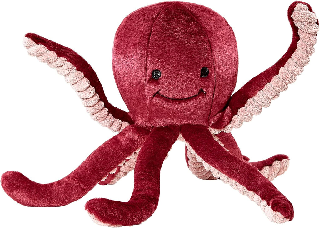 Fluff & Tuff Olympia Octopus Plush Dog Toy, 11 Inch, with Durable Tuffweb Mesh Liner