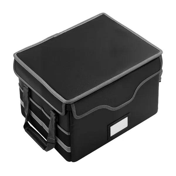 Aeelleea 1832℉ Fireproof Waterproof Document Box with Lock, Portable File Storage Organizer for Home Office, Store Passports & Important Papers