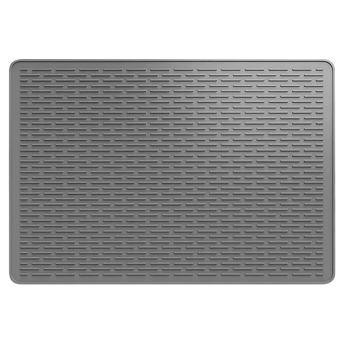 Silicone Stovetop Cover Mat, Foldable Heat Resistant Cooktop Protector for Glass & Electric Stoves, Waterproof Non-Slip, Dishwasher Safe, 27.95" x 19.69", Dark Gray