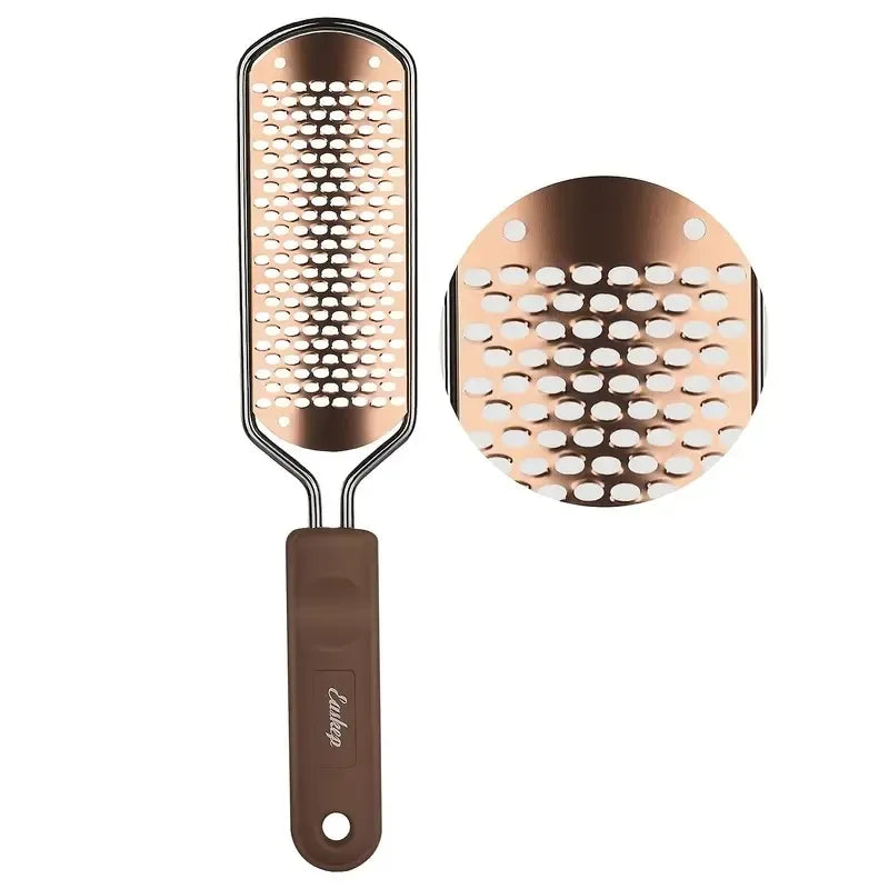 Stainless Steel Foot Callus Remover File  Professional At-Home Pedicure Tool