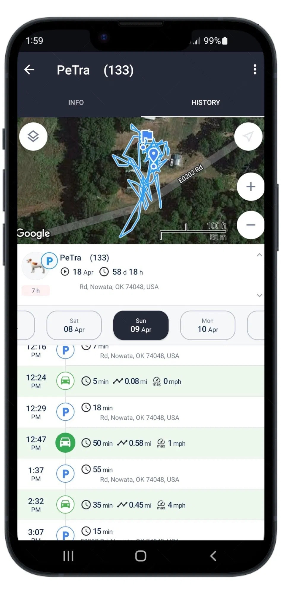GPS Dog Tracker, Waterproof Pet Harness, Live Map, Virtual Fence, Escape Alerts, 4G LTE, Large Dogs (24-30 in), Week Battery