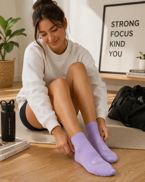 Women 10 Pairs Mixed Color Breathable Soft Comfort Cotton Socks, Daily Casual Ankle Socks