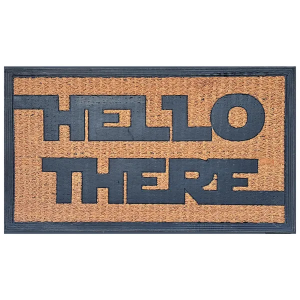 Funny Coir Doormat, Natural Coconut Fiber Welcome Mat, Non-Slip PVC Backing, Indoor Outdoor Entrance Decor, Housewarming Gift