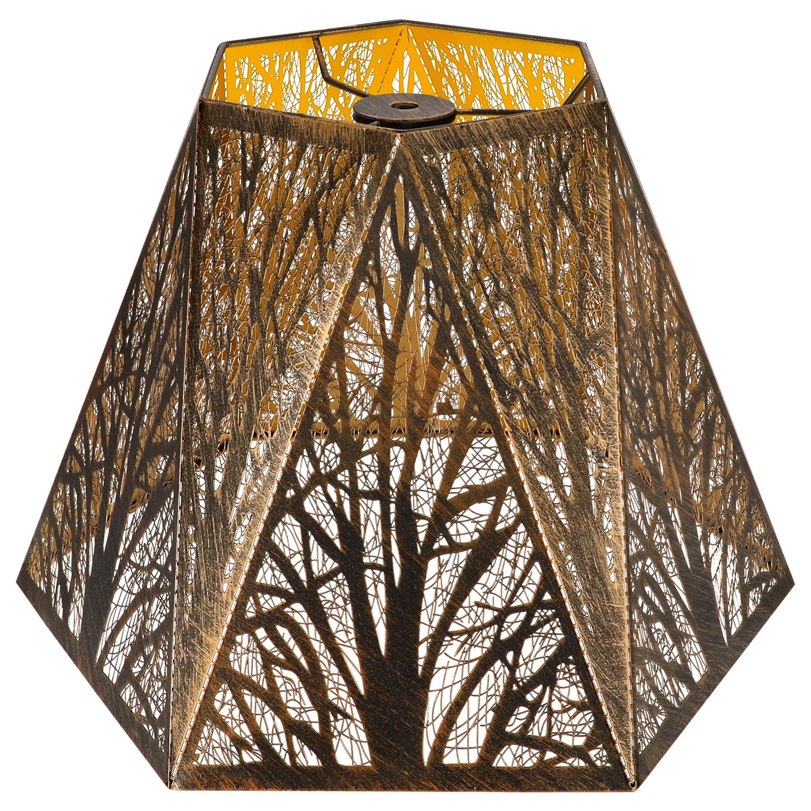 Hexagonal Metal Lampshade