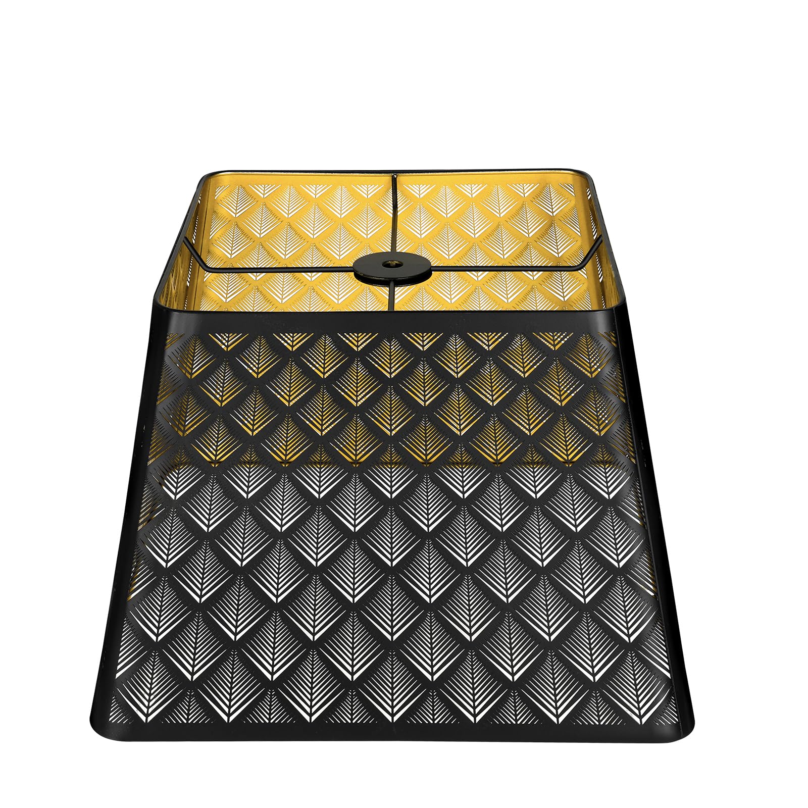 Square Metal Lampshade | Arrow Pattern Design