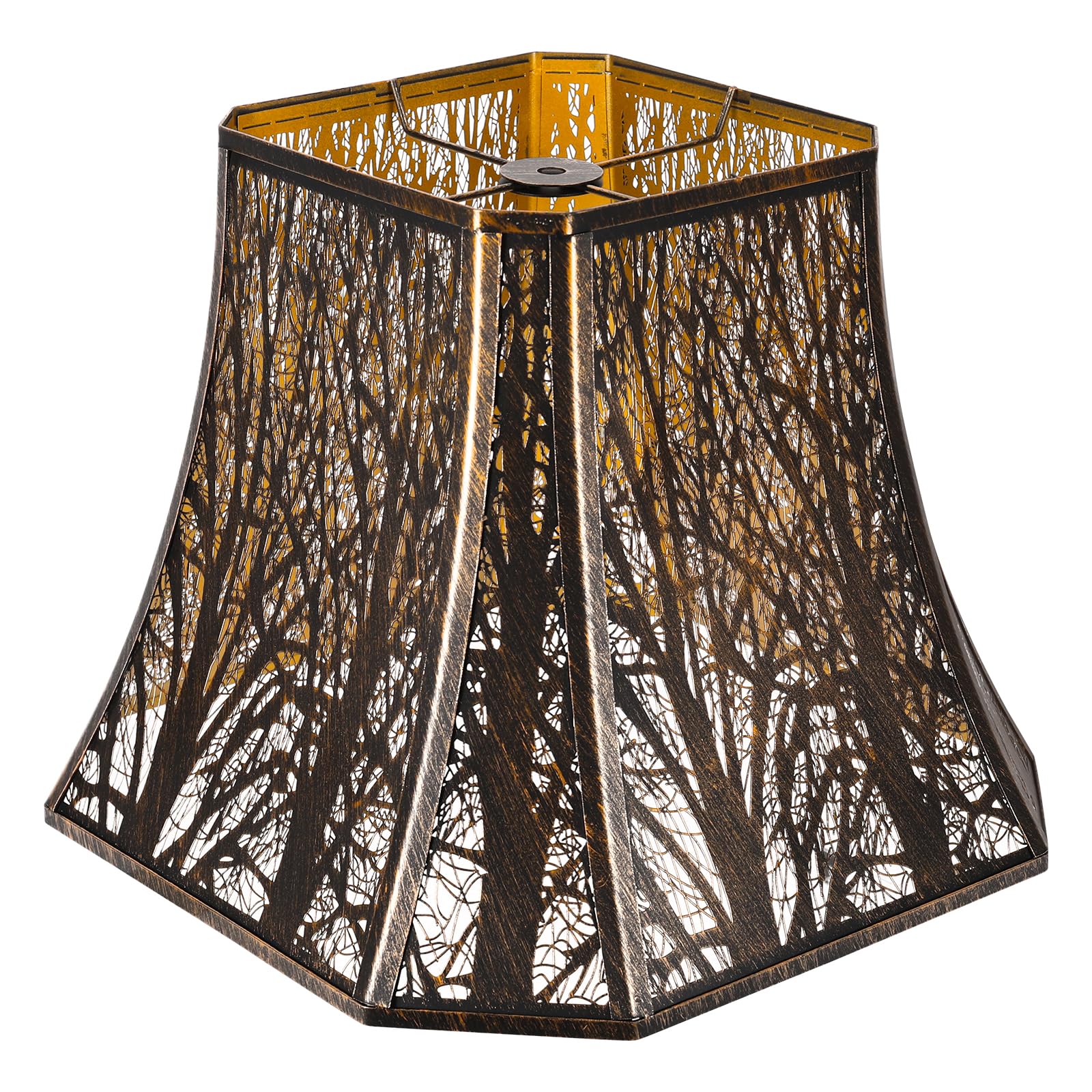 Square Bell Forest Lampshade – 8×14×11 Inch