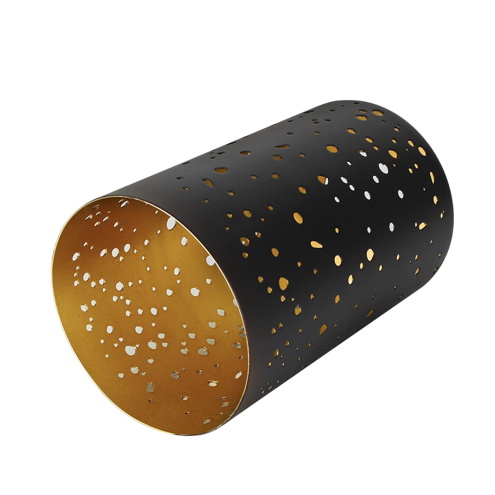 2-Pack Cylinder Metal Lampshades– Sky Stars Design