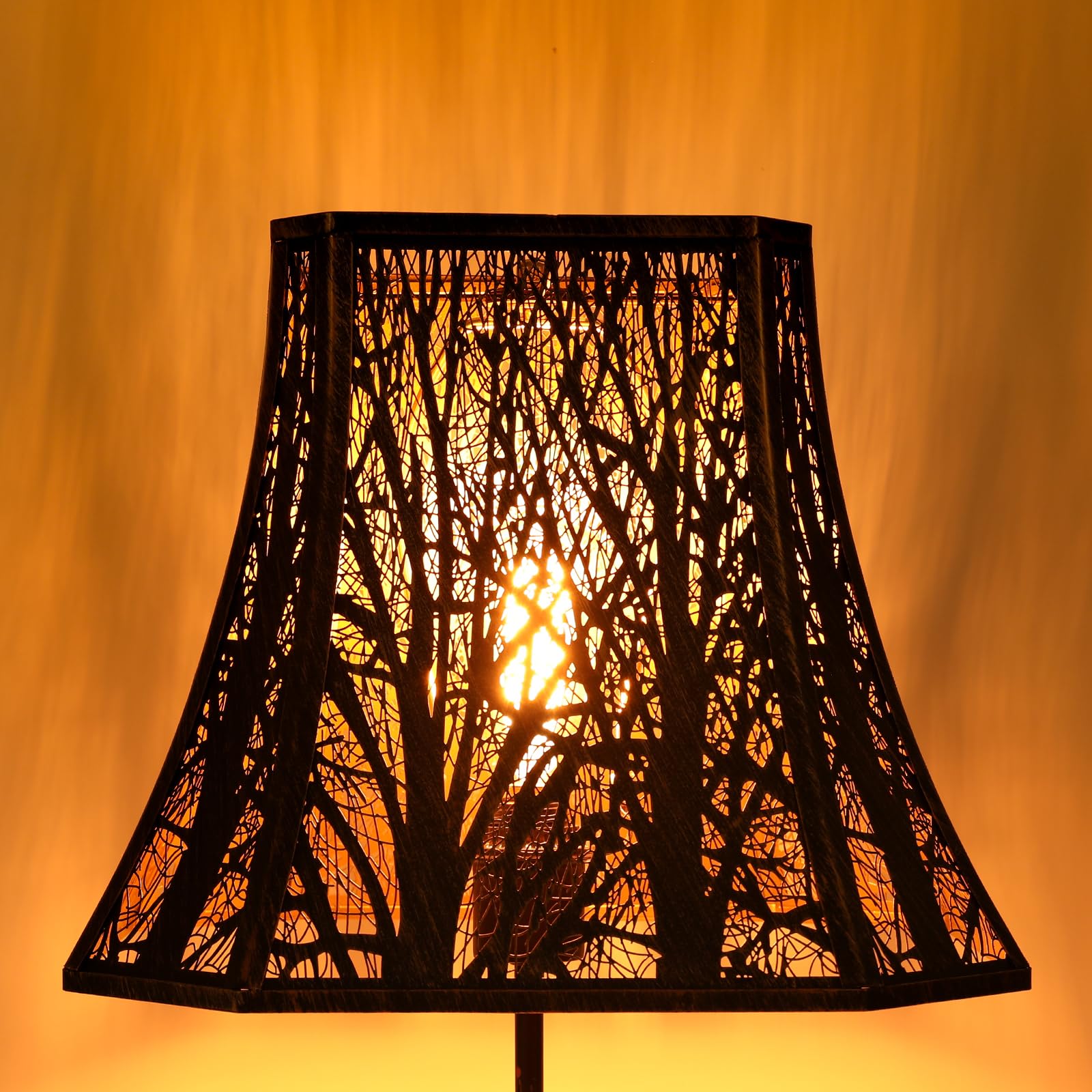 Square Bell Forest Lampshade – 8×14×11 Inch
