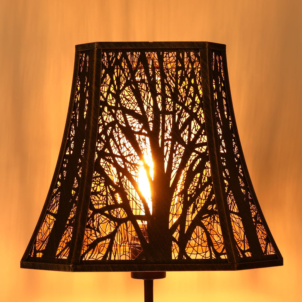 Square Cut Corner Bell Lampshade – 7×12×10.5 Inch
