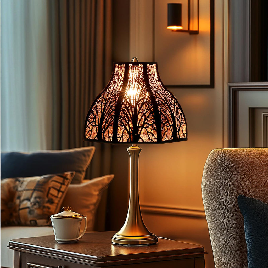 8-Petal Metal Lotus Lampshade – Design for Floor & Table Lamps