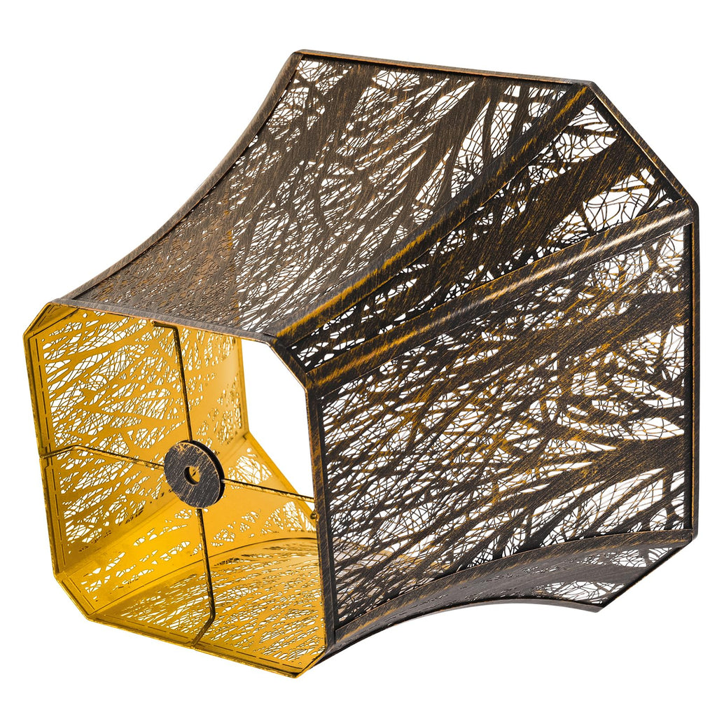 Square Bell Forest Lampshade – 8×14×11 Inch