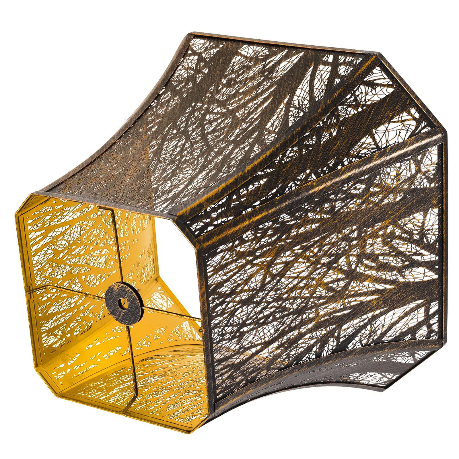Square Bell Forest Lampshade – 8×14×11 Inch