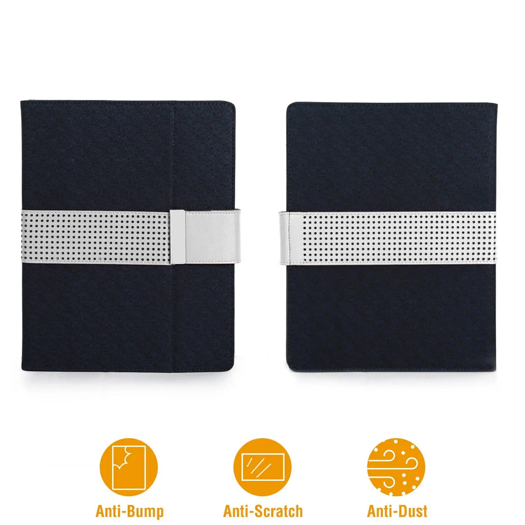 AEELLEEA 3 in 1 9.7 Inch Universal Tablet Case with Notepad, 9.9 x 7.95 x 0.45 inch