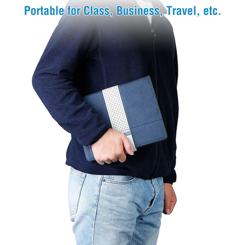 AEELLEEA 3 in 1 9.7 Inch Universal Tablet Case with Notepad, 9.9 x 7.95 x 0.45 inch