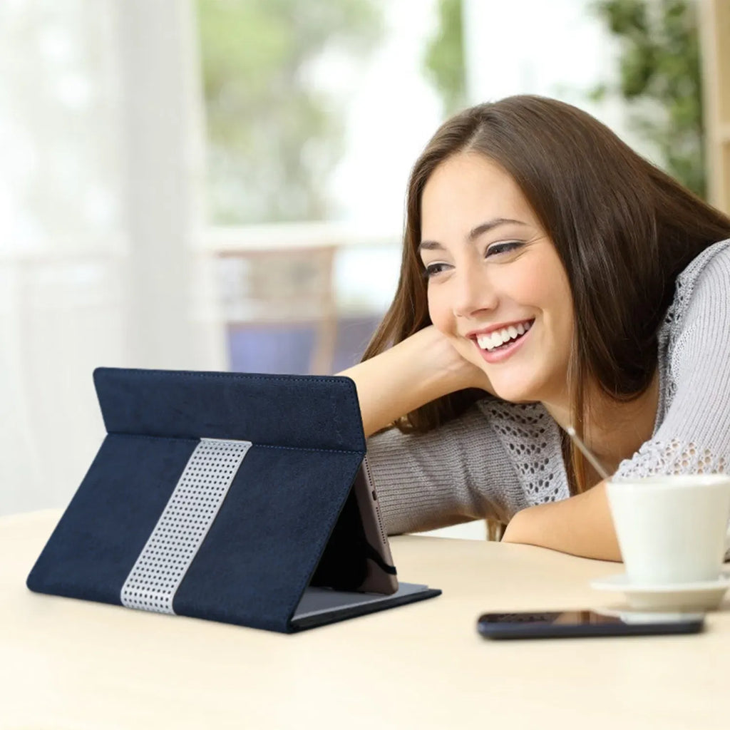 AEELLEEA 3 in 1 9.7 Inch Universal Tablet Case with Notepad, 9.9 x 7.95 x 0.45 inch