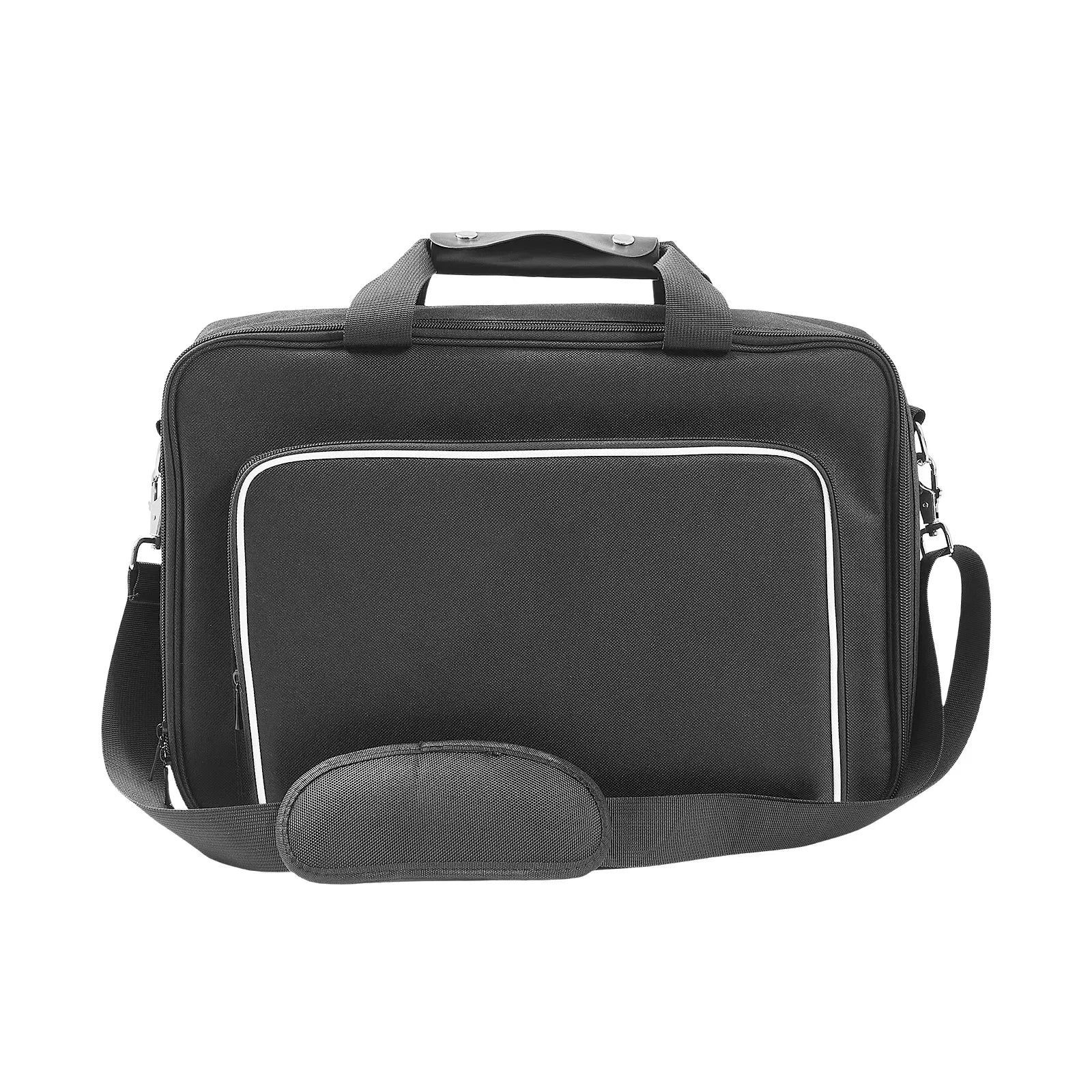 PS5 Carrying Case, Nylon Travel Storage Bag for PS5 / PS5 Slim Console, Controllers, Game Discs & Accessories, with Shoulder Strap & Padded Interior