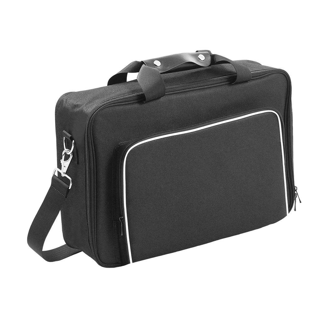 PS5 Carrying Case, Nylon Travel Storage Bag for PS5 / PS5 Slim Console, Controllers, Game Discs & Accessories, with Shoulder Strap & Padded Interior